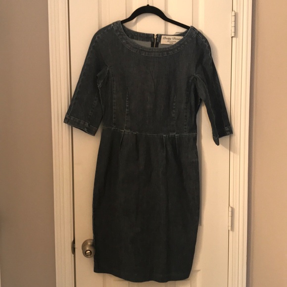 max mara denim dress